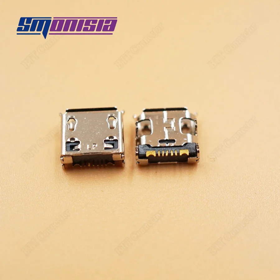 Smonisia 5 шт. Оригинальный разъем Micro USB для телефона 5570 для зарядного устройства разъем для док-станции 2