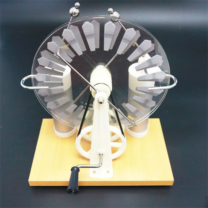 Электростатический индукционный генератор, учебные пособия по электромагнетизму, оборудование 4