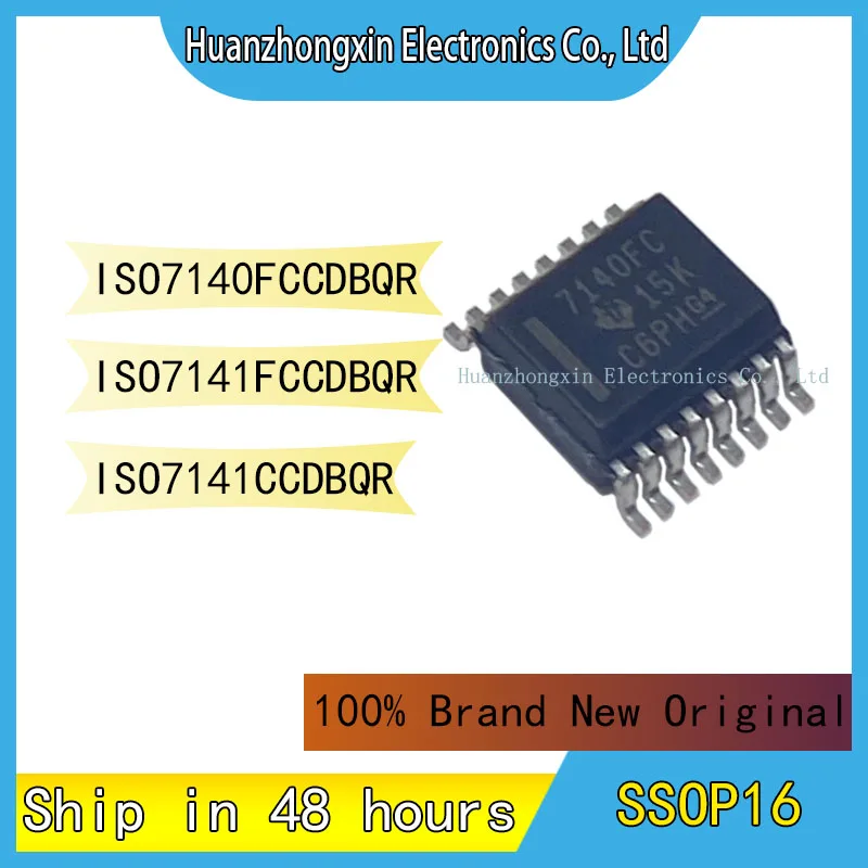 ISO7140FCCDBQR ISO7141FCCDBQR ISO7141CCDBQR SSOP16 100% Абсолютно Новый Оригинальный Чип Интегральной схемы Микроконтроллера 0