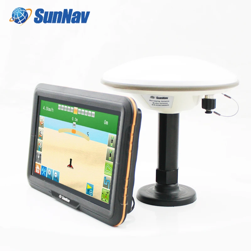 Продается Sunnav AG100 с широкоэкранной навигацией Android для оборудования точного земледелия. 1