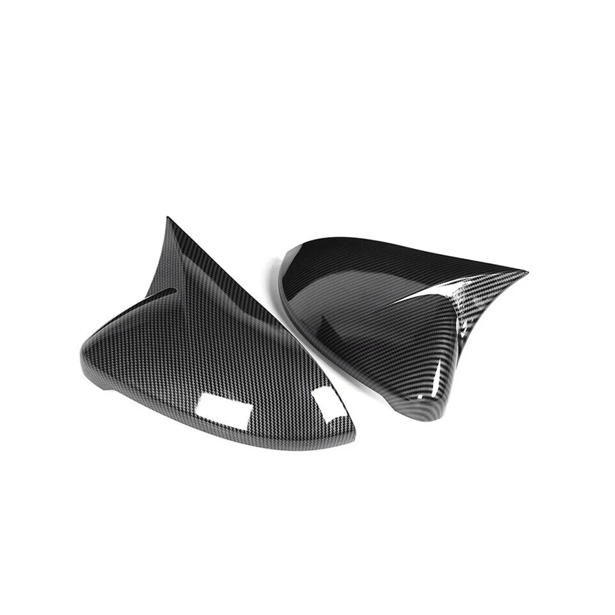 Для Golf MK7 MK7.5 GTD R Крышка зеркала заднего вида Преобразование мегафона Универсальный карбоновый 5