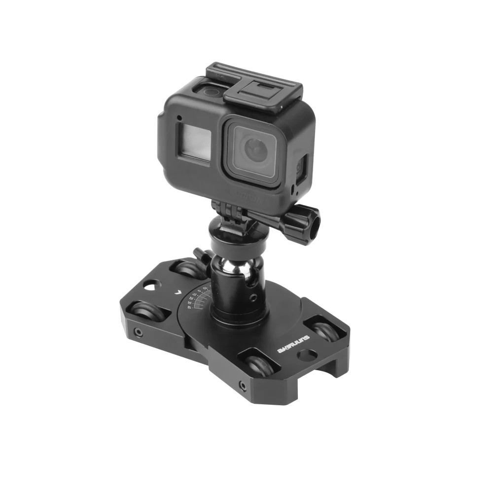 Металлический Кронштейн Sunnylife Stabilizer Trackless Camera Dolly для Аксессуаров Спортивной Камеры Gopro/OSMO Action/OSMO Pocket/Insta360 1