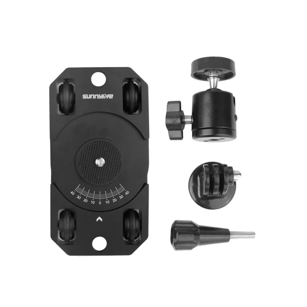 Металлический Кронштейн Sunnylife Stabilizer Trackless Camera Dolly для Аксессуаров Спортивной Камеры Gopro/OSMO Action/OSMO Pocket/Insta360 5