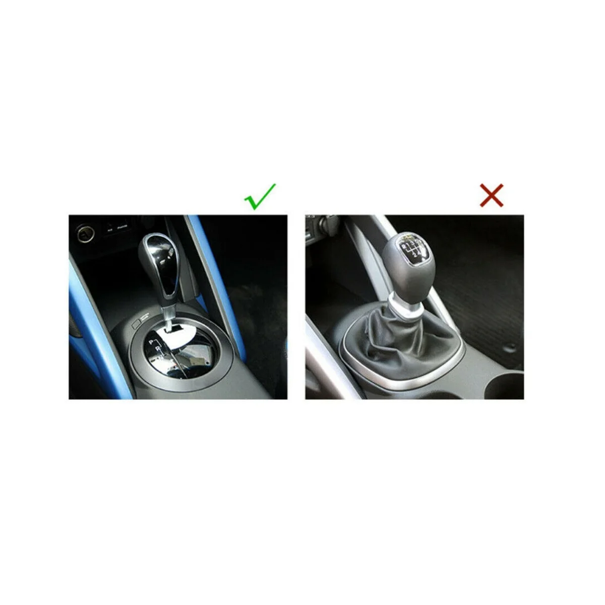 Накладка ручки переключения передач из углеродного волокна, декоративная накладка рычага переключения передач для Hyundai Veloster 2011-2017 5