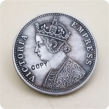 1881 Индия 1 рупия - КОПИЯ МОНЕТЫ Виктория