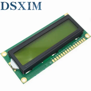 1ШТ модуль LCD1602 1602 зеленый экран 16x2 символа ЖК-дисплей Модуль дисплея. 1602 5 В зеленый экран и белый код для arduino