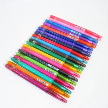 20 Цветов Pilot FRIXION Pens LFBS-18UF Красочные Чернила тонкая Стираемая Гелевая Ручка 0.38 мм Япония