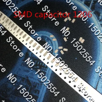 20 шт./ЛОТ керамический конденсатор SMD 1206 224K 50V 220NF X7R 10% керамический конденсатор MLCC