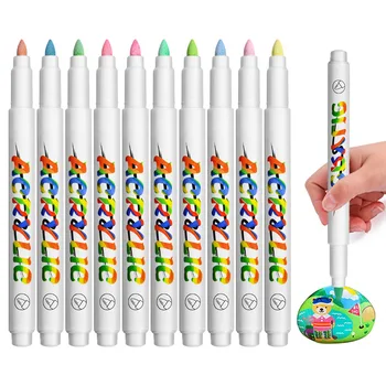 24 / 12цветная акриловая ручка Morandi с волокнистым пером для студентов-искусствоведов, мягкая маркерная ручка для граффити, подходящая для нескольких сценариев