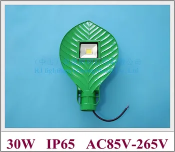 30 Вт форма листа светодиодный уличный фонарь светодиодный дорожный фонарь водонепроницаемый IP65 30 Вт AC85V-265V входной сигнал из литого под давлением алюминиевого листа стиль RJ-LS-K