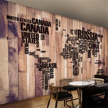 BEIBEHANG Пользовательские 3D полосатые обои в европейской перспективе с алфавитом, фрески в ресторане отеля, обои для стен