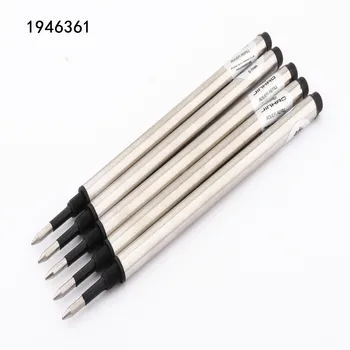 Jinhao 5 шт. черные чернила для заправки винтом 0,7 мм ручка-роллер Новые офисные канцелярские ручки с чернилами