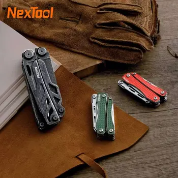 Mijia NexTool Mini Flagship 10 В 1 Многофункциональный Инструмент Складной EDC Ручной Инструмент Отвертка Плоскогубцы Открывалка Для бутылок Походный Нож