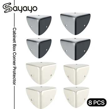 Sayayo 8 шт. / компл. Угловой протектор для шкафа, коробки, стола, Декоративной фурнитуры для домашней мебели в минималистском стиле