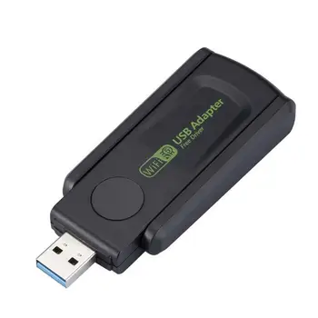 USB Wifi Адаптер Двухдиапазонный WiFi Адаптер Беспроводные Сетевые Карты USB3.0 Антенна-Ключ Wi Fi Для Настольных компьютеров Ноутбуков И смартфонов