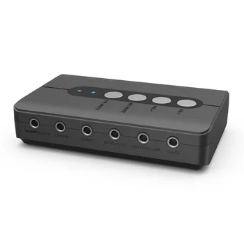 Внешний аудиоадаптер USB 7.1- DigitalLife U2AUDIO 7-1 USB-стереозвук карта, виртуальный 3D-стереоаудиоадаптер