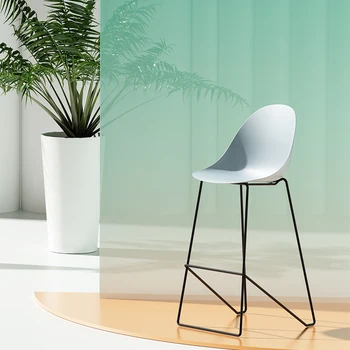 Дизайнерский Кухонный обеденный стул Nordic Luxury Interior Bar Современный стул для гостиной Табурет High Sillas Furniture BZ