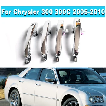 Для Chrysler 300 300C 2005-2010 Для Dodge Magnum 2005-2008 FL FR RL RR Автомобильная Хромированная Наружная Дверная Ручка 5065800AG 4589009AG