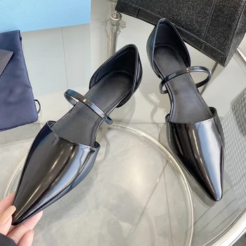 Женские туфли на каблуках Модная женская обувь 2023 года, роскошные туфли-лодочки на высоком каблуке с острым носком, Летние сандалии высокого класса Zapatos Mujer