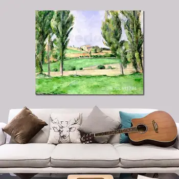 Картины на холсте, Провансальский пейзаж, Картины Поля Сезанна, Высококачественная Ручная Роспись