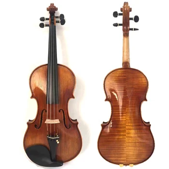 Китайская скрипка ручной работы, написанная маслом, Хит Продаж, Европейский Материал, Антикварная Скрипка
