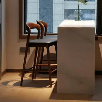 Кухонные Деревянные Садовые обеденные стулья Офисное кресло для гостиной на открытом воздухе, Вращающийся письменный стол, Уличная мебель Sillas De Comedor