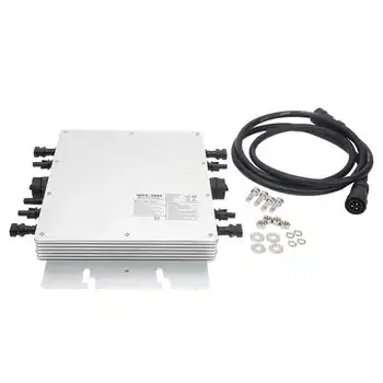 Микроинвертор AC 120V 230V с подключением к солнечной сети, управление Wi-Fi, Автоматическая идентификация инвертора WVC-2000