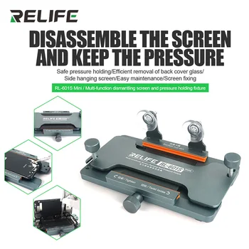 Многофункциональный разборный экран RELIFE RL-601S MINI 3 в 1 и удерживающее давление приспособление для снятия мобильного телефона Обратно