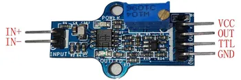 Набор пьезоэлектрических пленок PVDF Модуль усилителя заряда пьезоэлектрического датчика с компаратором