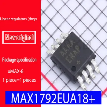 Новый оригинальный spot MAX1792EUA18 + T AAAA uMAX-8 Фиксированный/Регулируемый Положительный Регулятор LDO, 1.25 В Мин, 5 В Макс.