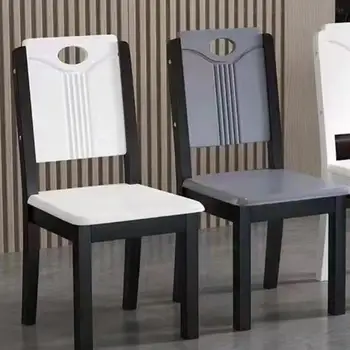 Обеденный стул из массива дерева Домашний Китайский Современный Обеденный стол с простой деревянной спинкой, обеденный стол, ресторан отеля, реклама