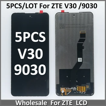 Оптовая продажа 5 шт. / лот Для ZTE Blade V30 9030 ЖК-дисплей с сенсорным цифрователем в сборе для ZTE V30 9030