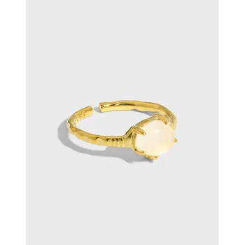 Открытое кольцо из стерлингового серебра SHANICE 925 пробы, белые обручальные кольца в форме кристаллов, женские обручальные кольца, гламурные украшения, прямая поставка