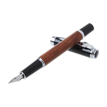 Перьевая ручка-груша в винтажном стиле с кончиком 0,5 мм, Подарок для делового Офиса