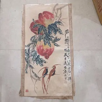 Свиток китайской старинной каллиграфии 
