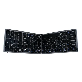 Складная планшетная клавиатура с цифровой клавиатурой, беспроводная клавиатура, легкая пылезащитная, совместимая с Bluetooth, для универсального планшетного телефона