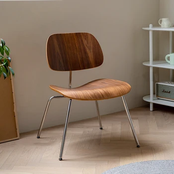 Современные деревянные обеденные стулья Nordic Mobile Restaurant Офисный стул Эргономичное кресло для спальни Sillas Para Comedor Мебель для дома