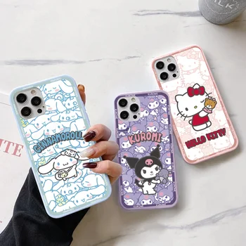 Чехол Kuromi Hello Kitty Cinnamoroll Sanrio Для Xiaomi Redmi 10c A1 9T Note 11s 9 8T 8 7 10S 11 9A 10 Pro Max 9s 9C NFC K40 K20